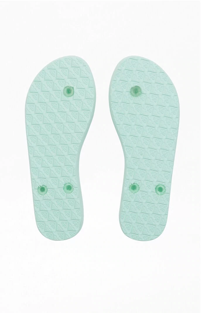 'Roxy' Women's Viva Jelly Sandal - Mint 6 'Roxy' Women's Viva Jelly Sandal - Mint - Image 4