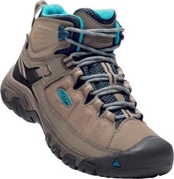 'Keen Outdoor' Women's Targhee EXP WP Mid Hiker - Brindle / Blue Coral 13 'Keen Outdoor' Women's Targhee EXP WP Mid Hiker - Brindle / Blue Coral -Outfit Go Shop 1017737 3Q large 1024x1024@2x
