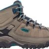 'Keen Outdoor' Women's Targhee EXP WP Mid Hiker - Brindle / Blue Coral -Outfit Go Shop 1017737 P large 1024x1024@2x