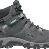 'Keen Outdoor' Women's Steens WP Leather Mid Hiker - Steel Grey / Ocean Wave -Outfit Go Shop 1022332 P large 1024x1024@2x