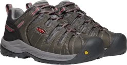 'Keen Utility' Women's Flint II EH Steel Toe - Magnet / Rose -Outfit Go Shop 1023232 PLA large 1024x1024@2x