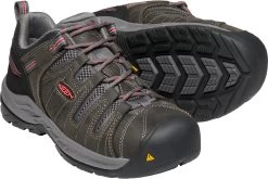 'Keen Utility' Women's Flint II EH Steel Toe - Magnet / Rose -Outfit Go Shop 1023232 PPS large 1024x1024@2x