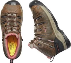 'Keen Utility' Women's Flint II EH WP Mid Hiker - Cascade Brown / Brick Dust -Outfit Go Shop 1025246 PLD large 1024x1024@2x