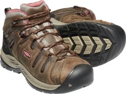 'Keen Utility' Women's Flint II EH WP Mid Hiker - Cascade Brown / Brick Dust -Outfit Go Shop 1025246 PPS large 1024x1024@2x