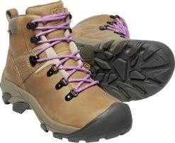 'Keen Outdoor' Women's Pyrenees WP Mid Hiker - Safari / English Lavender -Outfit Go Shop 1026257 PPS large 1024x1024@2x