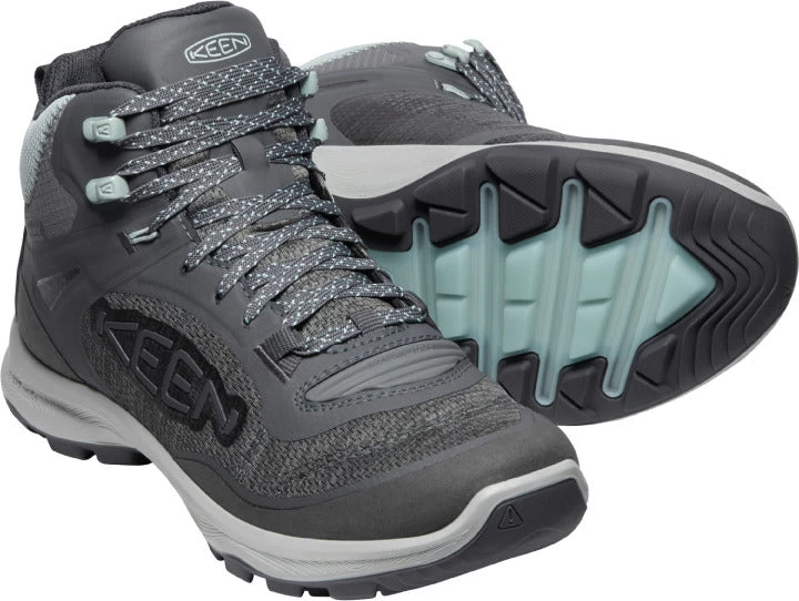 'Keen Outdoor' Women's Terradora Flex WP Hiker - Magnet / Cloud Blue 6 'Keen Outdoor' Women's Terradora Flex WP Hiker - Magnet / Cloud Blue - Image 4