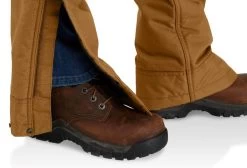 'Carhartt' Women's Loose Fit Duck Insulated Biberall - Carhartt Brown -Outfit Go Shop 104694 BRN FI01 WF22 b 1024x1024@2x