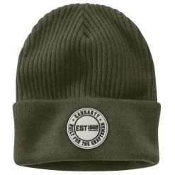 'Carhartt' Knit Cuffed Craftsman Patch Beanie - Basil