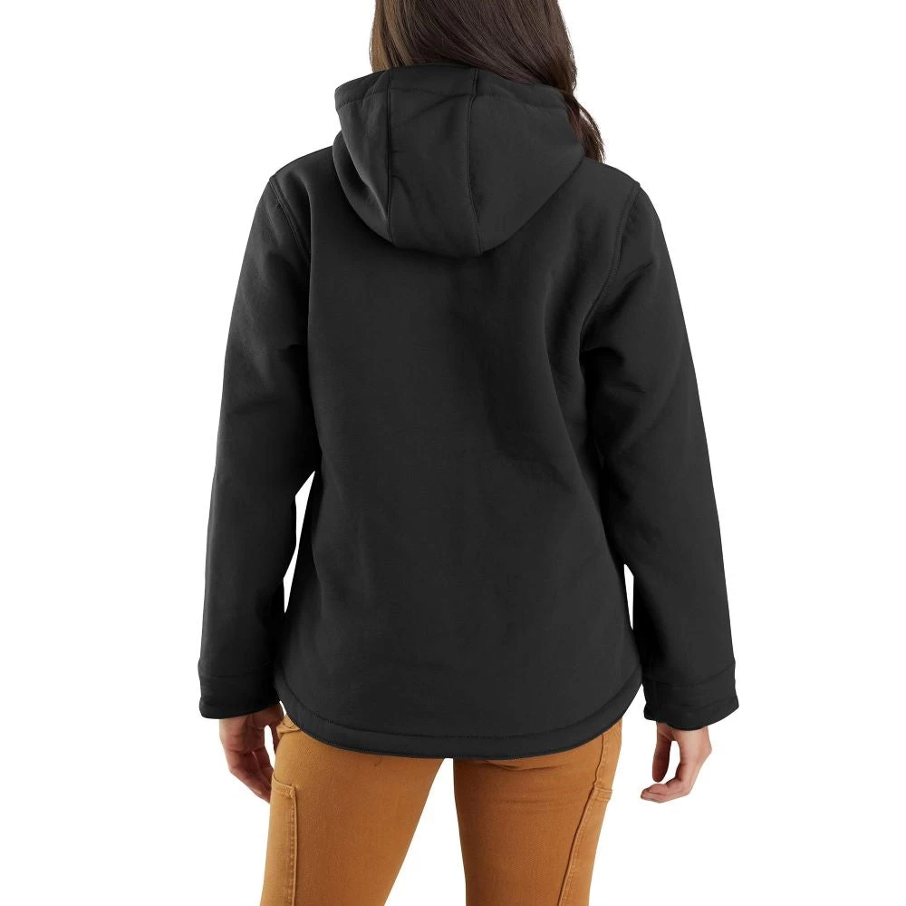 'Carhartt' Women's Super Dux Sherpa Lined Jacket - Black 4 'Carhartt' Women's Super Dux Sherpa Lined Jacket - Black - Image 2