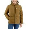 'Carhartt' Women's Montana Relaxed Fit Insulated Jacket - Oak Brown -Outfit Go Shop 105457 B33 WF22 b 1024x1024@2x