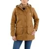 'Carhartt' Women's Washed Duck Coat - Carhartt Brown -Outfit Go Shop 105512 BRN AVF WF22 b 1024x1024@2x
