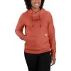 'Carhartt' Women's Force® Lightweight Graphic Hoodie - Desert Orange Heather -Outfit Go Shop 105573 Q38 WF22 b 1024x1024@2x
