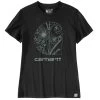 'Carhartt' Women's Lightweight Floral Graphic T-Shirt - Black -Outfit Go Shop 105741 N04 WS23 e 1024x1024@2x