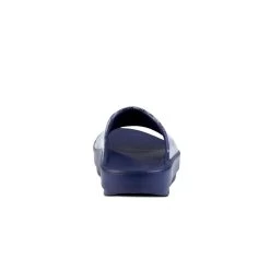 'OOFOS' Women's OOahh Slide Limited Edition - Navy / Silver / Silver Snake -Outfit Go Shop 1103NVYSILSNK shot5 1024x1024@2x