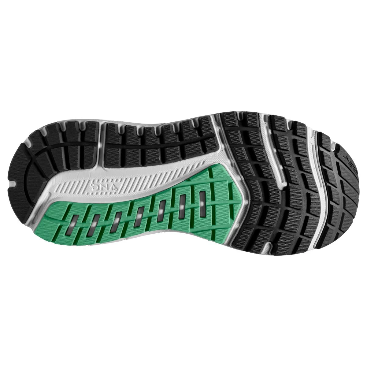 'Brooks' Women's Ariel 20 - Alloy / Blackened Pearl / Green 6 'Brooks' Women's Ariel 20 - Alloy / Blackened Pearl / Green - Image 4