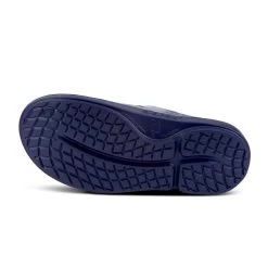 'OOFOS' Women's OOcloog Clog Limited Edition - Navy / Silver Snake -Outfit Go Shop 1203NVYSILSNK shot7 1024x1024@2x