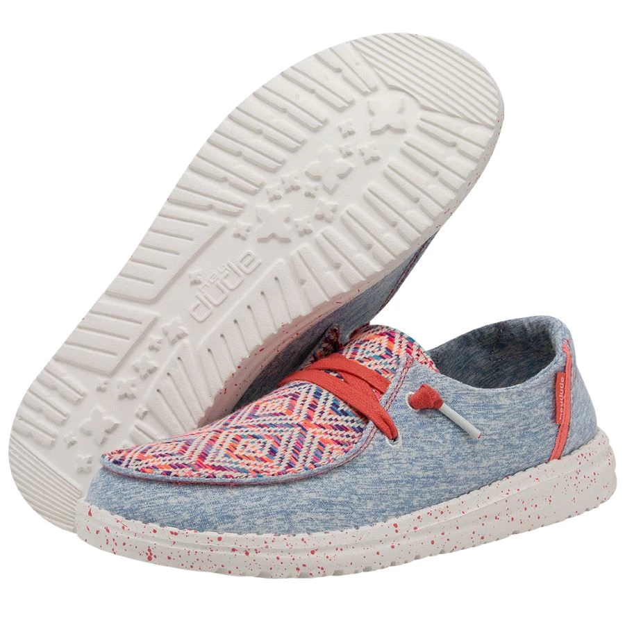 'Hey Dude' Women's Wendy Playa Fiesta - Rojo 5 'Hey Dude' Women's Wendy Playa Fiesta - Rojo - Image 3