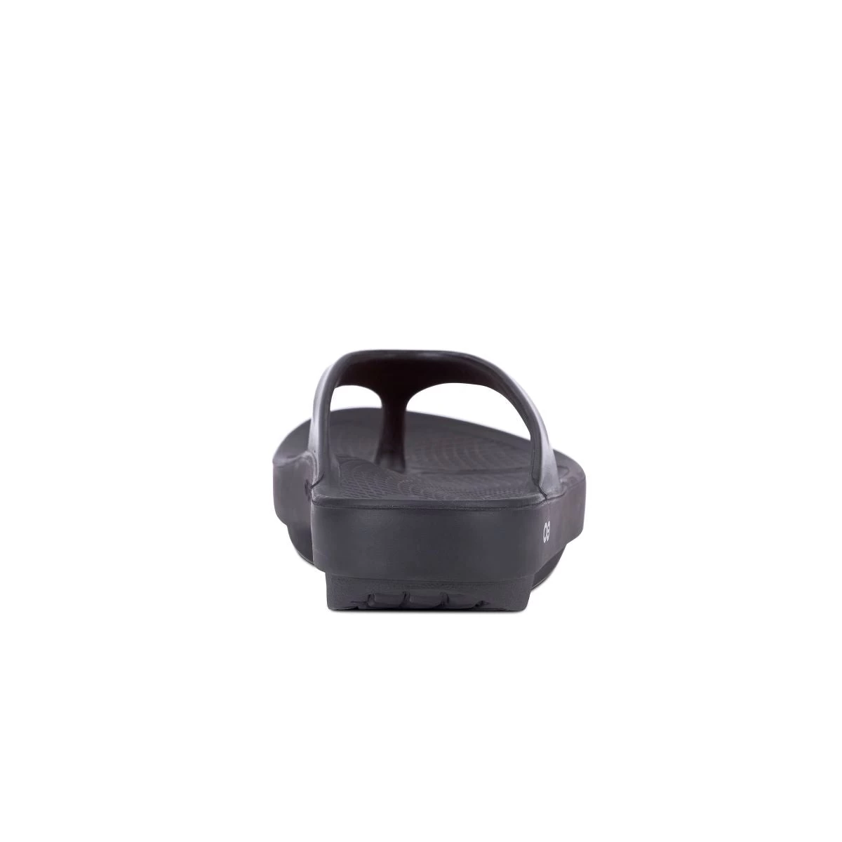 'OOFOS' Women's OOlala Thong - Black Patent 8 'OOFOS' Women's OOlala Thong - Black Patent - Image 6