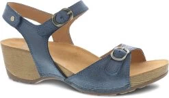'Dansko' Women's Tricia - Blue Milled Burnished -Outfit Go Shop 1709541600 1024x1024@2x