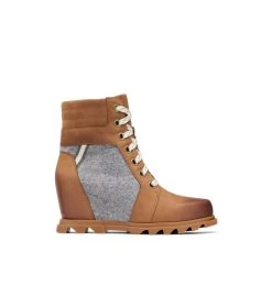 'Sorel' Women's Joan Of Arctic Wedge III Lexie - Taffy / Gum 2 -Outfit Go Shop 1978201 243 f presetHigh Res 1024x1024@2x