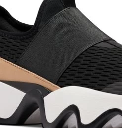 'Sorel' Women's Kinetic™ Impact II Lace Sneaker - Black / Sea Salt -Outfit Go Shop 2039951 010 d presetHigh Res JPEG 300DPI 1024x1024@2x