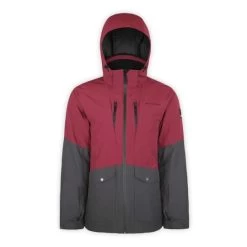 'Boulder Gear' Women's Downslide WP Jacket - Maroon