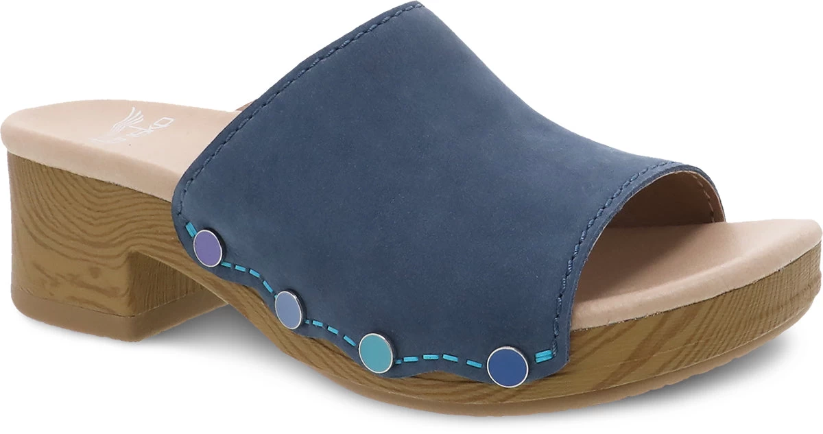 'Dansko' Women's Giana - Blue Milled Nubuck 6 'Dansko' Women's Giana - Blue Milled Nubuck - Image 4