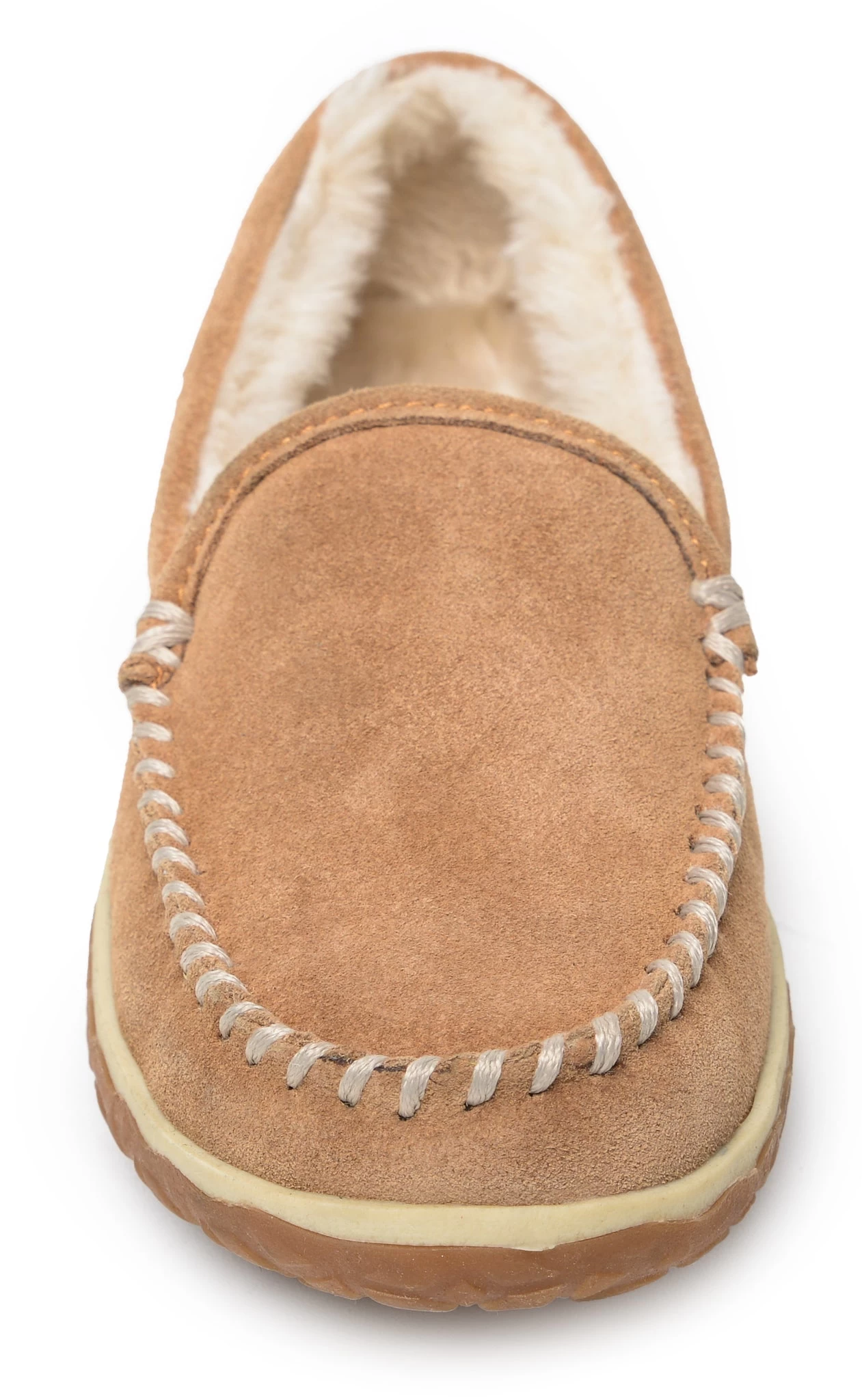 'Minnetonka' Women's Tempe Pile Lined Moc Slipper - Cinnamon 5 'Minnetonka' Women's Tempe Pile Lined Moc Slipper - Cinnamon - Image 3