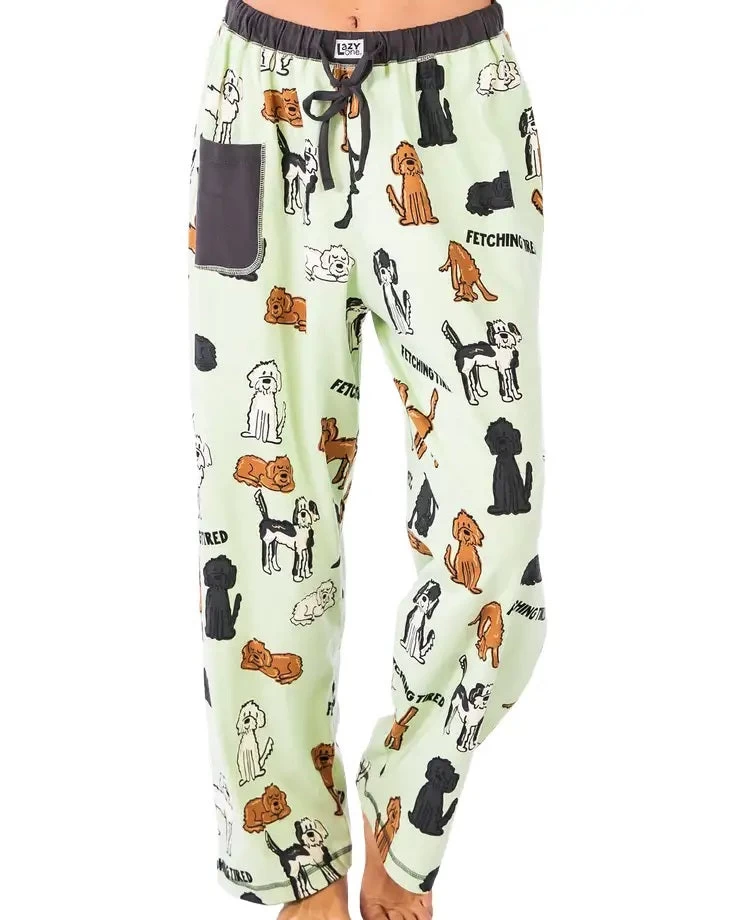 'Lazy One' Women's Fetching Tired PJ Pant - Green 3 'Lazy One' Women's Fetching Tired PJ Pant - Green