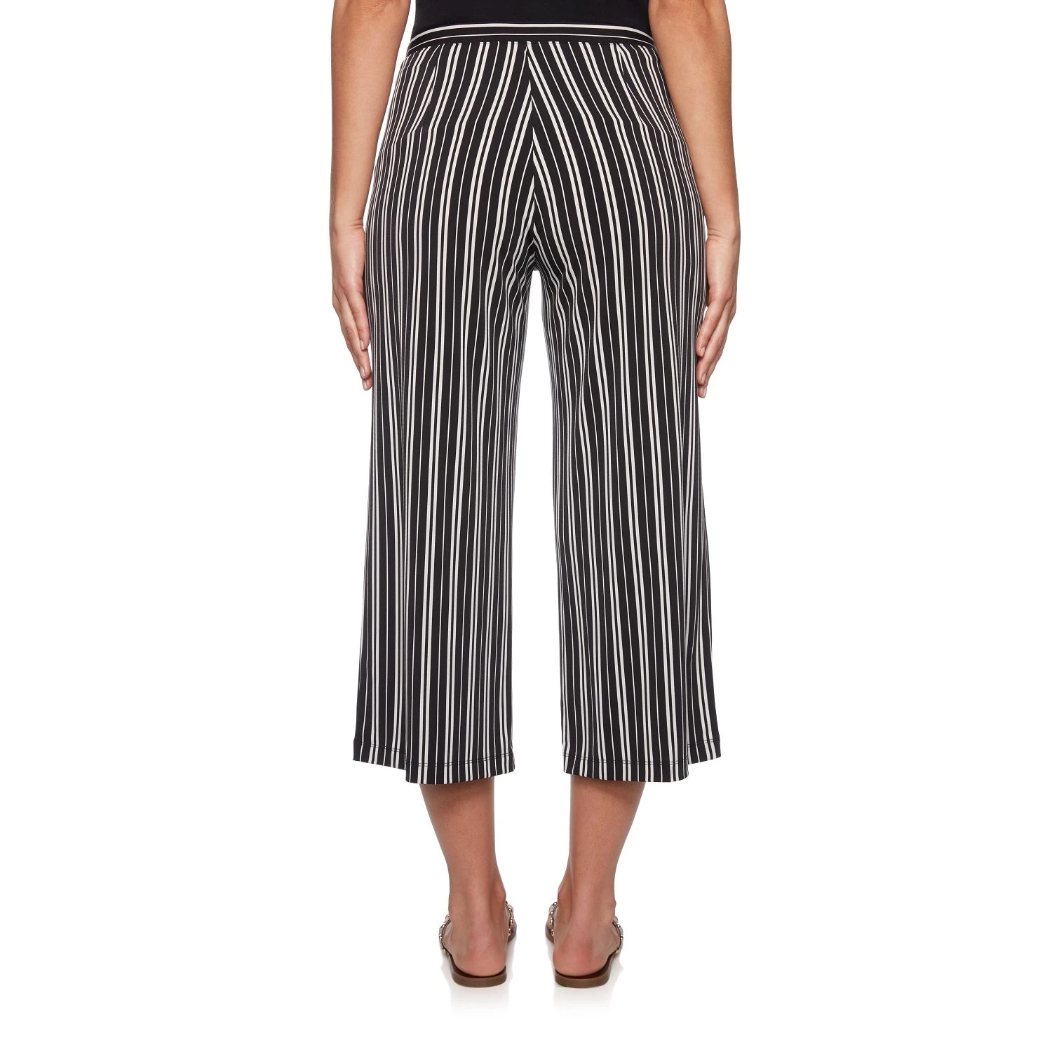 'Ruby Rd' Tribes Vibes Knit Pant - Black / White 4 'Ruby Rd' Tribes Vibes Knit Pant - Black / White - Image 2