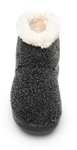 'Minnetonka' Women's Betty Slipper - Charcoal -Outfit Go Shop 44045 1 1024x1024@2x