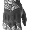 'Highway 21' Women's Vixen Glove - Black / White Lace -Outfit Go Shop 489 00912X 1024x1024@2x