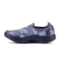 'OOFOS' Women's OOmg EeZee Low Shoe - Black / Grey Camo -Outfit Go Shop 5072BKGYCMO shot4 1024x1024@2x