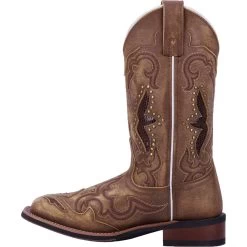 'Laredo' Women's 11" Spellbound Western Square Toe - Tan -Outfit Go Shop 5661 3 1500x.progressive ebb953a3 01bd 41a2 93a2 85203444f4bf 1024x1024@2x