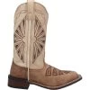 'Laredo' Women's 11" Kite Days Western Square Toe - Tan / Brown -Outfit Go Shop 5821 2 1024x1024@2x
