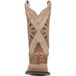 'Laredo' Women's 11" Kite Days Western Square Toe - Tan / Brown -Outfit Go Shop 5821 5 1024x1024@2x