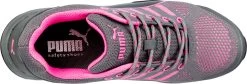 'Puma' Women's Celerity Knit Low Steel Toe - Grey / Pink -Outfit Go Shop 642915 CELERITY KNIT PINK WNS LOW 804 top 1024x1024@2x