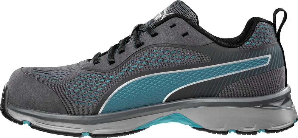 'Puma' Women's Fuse Knit Motion Protect EH Low Comp Toe - Grey / Turquoise 7 'Puma' Women's Fuse Knit Motion Protect EH Low Comp Toe - Grey / Turquoise - Image 5