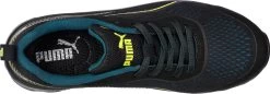 'Puma' Women's Fuse Knit Motion Protect EH Low Comp Toe - Black / Green -Outfit Go Shop 643935 FUSE KNIT BLACK WNS LOW top 1024x1024@2x