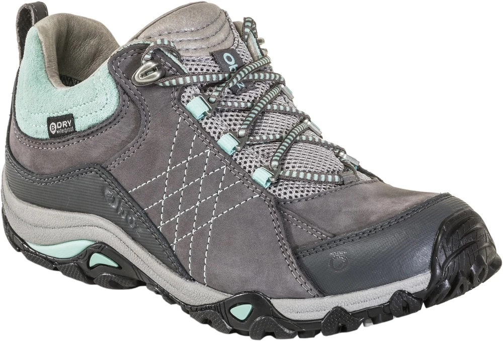 Oboz Footwear 'Oboz' Women's Sapphire Low WP Low Hiker - Charcoal / Beach Glass (Wide) 5 Oboz Footwear 'Oboz' Women's Sapphire Low WP Low Hiker - Charcoal / Beach Glass (Wide) - Image 3