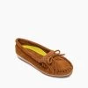 'Minnetonka' Women's Kilty Plus Moccasin - Brown -Outfit Go Shop 775x775 4302 3 1024x1024@2x