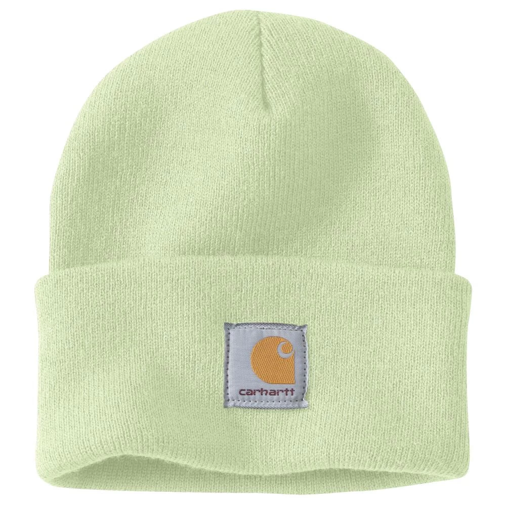 'Carhartt' Acrylic Watch Knit Hat - Hint Of Lime 3 'Carhartt' Acrylic Watch Knit Hat - Hint Of Lime