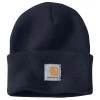 'Carhartt' Acrylic Watch Knit Hat - Navy -Outfit Go Shop A18 NVY S19 1024x1024@2x