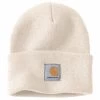 'Carhartt' Acrylic Watch Knit Hat - Winter White -Outfit Go Shop A18 WWH MF19 1024x1024@2x