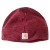 'Carhartt' Fleece Beanie - Oxblood -Outfit Go Shop A207 R53 MF21 e 1024x1024@2x