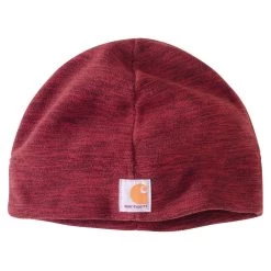 'Carhartt' Fleece Beanie - Oxblood