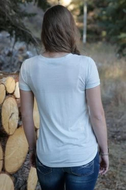 'Cruel' Women' Screen Print Tee - Heather Olive -Outfit Go Shop CTK7261001 2 1024x1024@2x