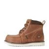 'Ariat' Women's Rebar Wedge EH WP Comp Toe - Aged Honey -Outfit Go Shop F21 WMS WORK 10038335 side 1024x1024@2x