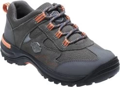 'Harley Davidson' Women's Wincrest Oxford - Grey / Light Orange -Outfit Go Shop HDW D84049 121216 F17 045 1024x1024@2x