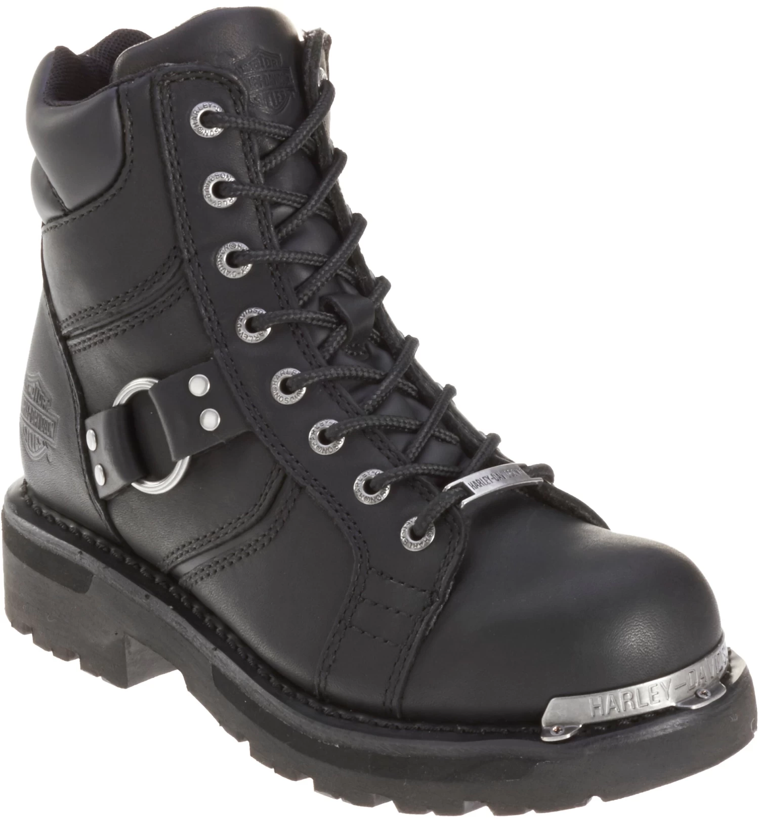 'Harley Davidson' Women's 5.5" Maddy Zip Boot - Black 3 'Harley Davidson' Women's 5.5" Maddy Zip Boot - Black